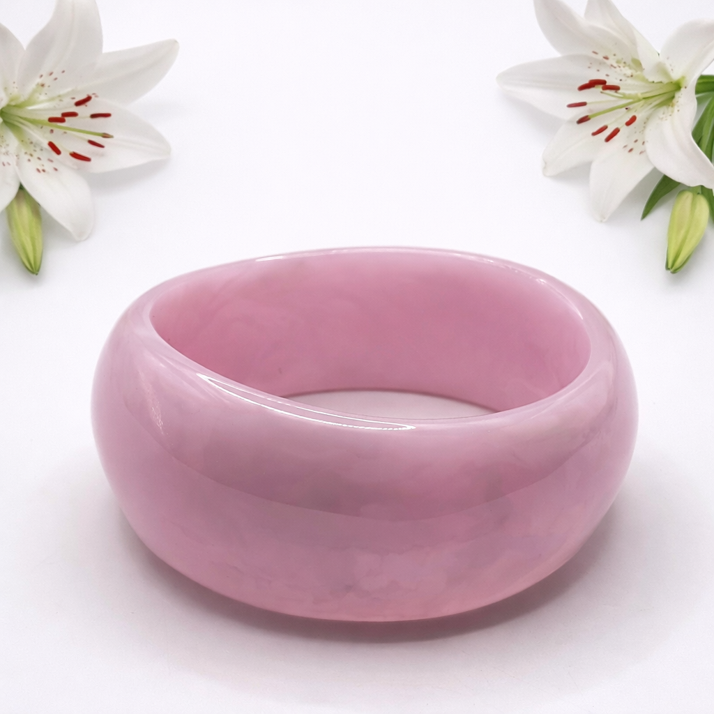 Brazalete Acrílico Rosa