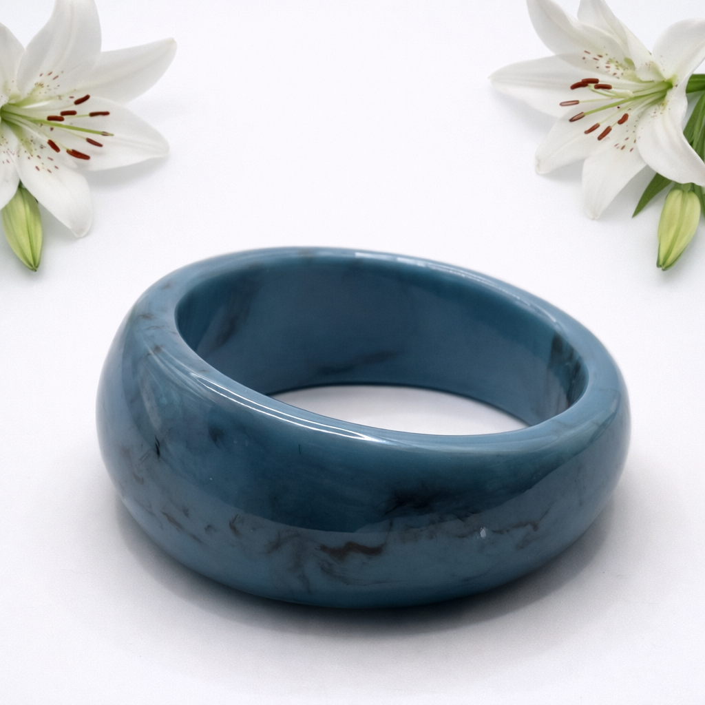 Brazalete Acrílico Celeste