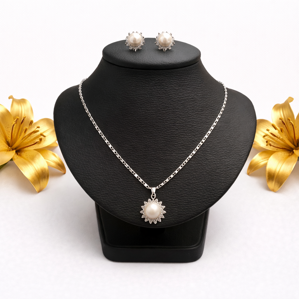 Set Enchapado en Plata