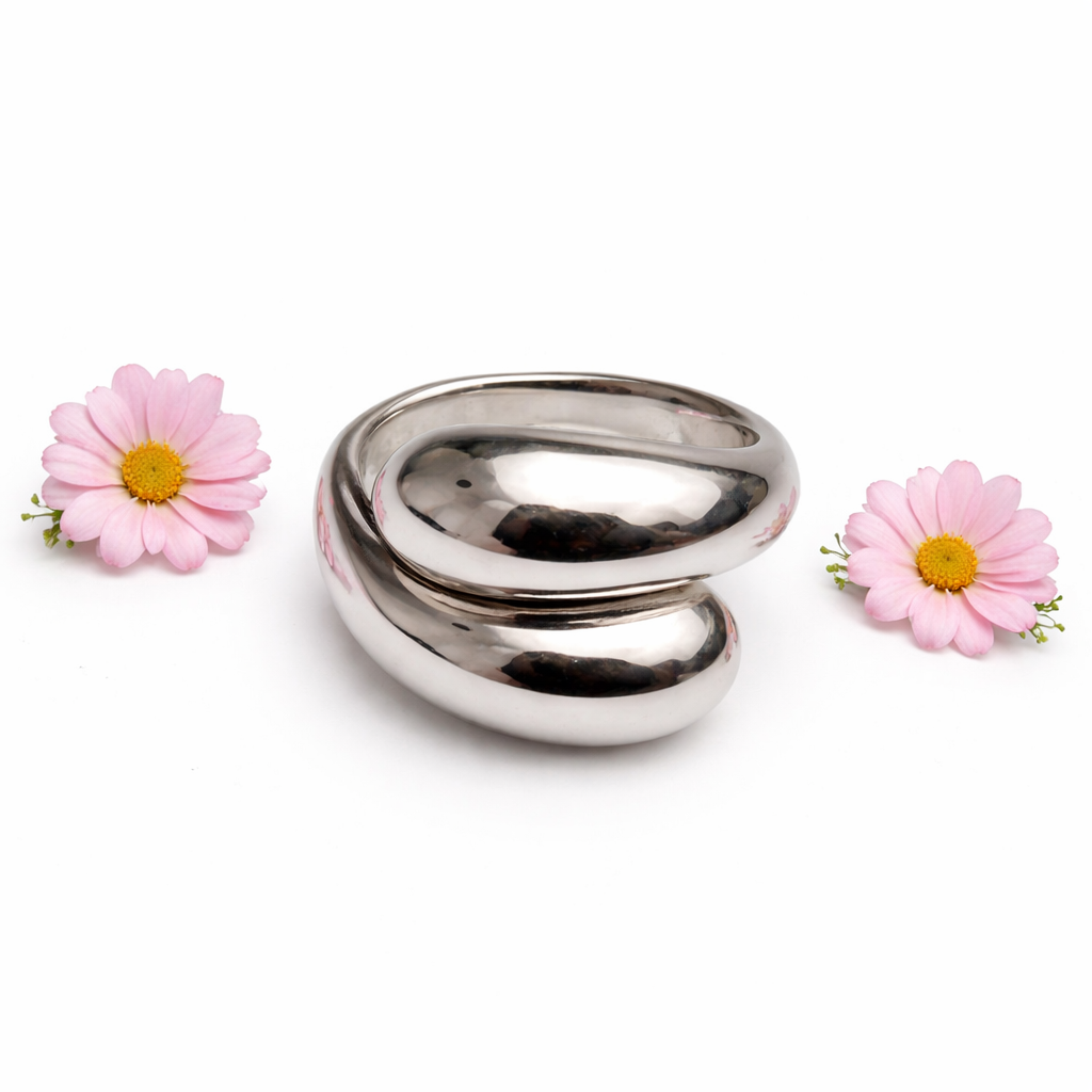 Anillo plateado