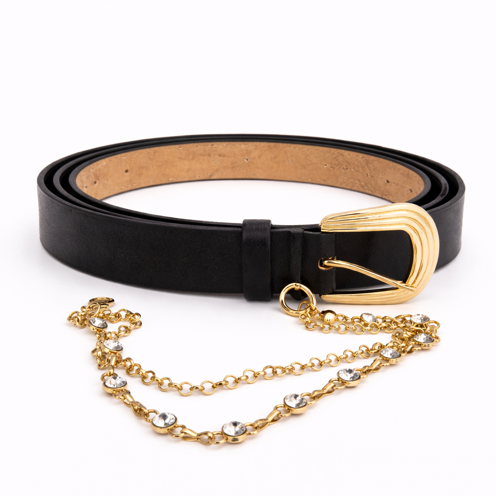 Cinturón Negro con Cadena