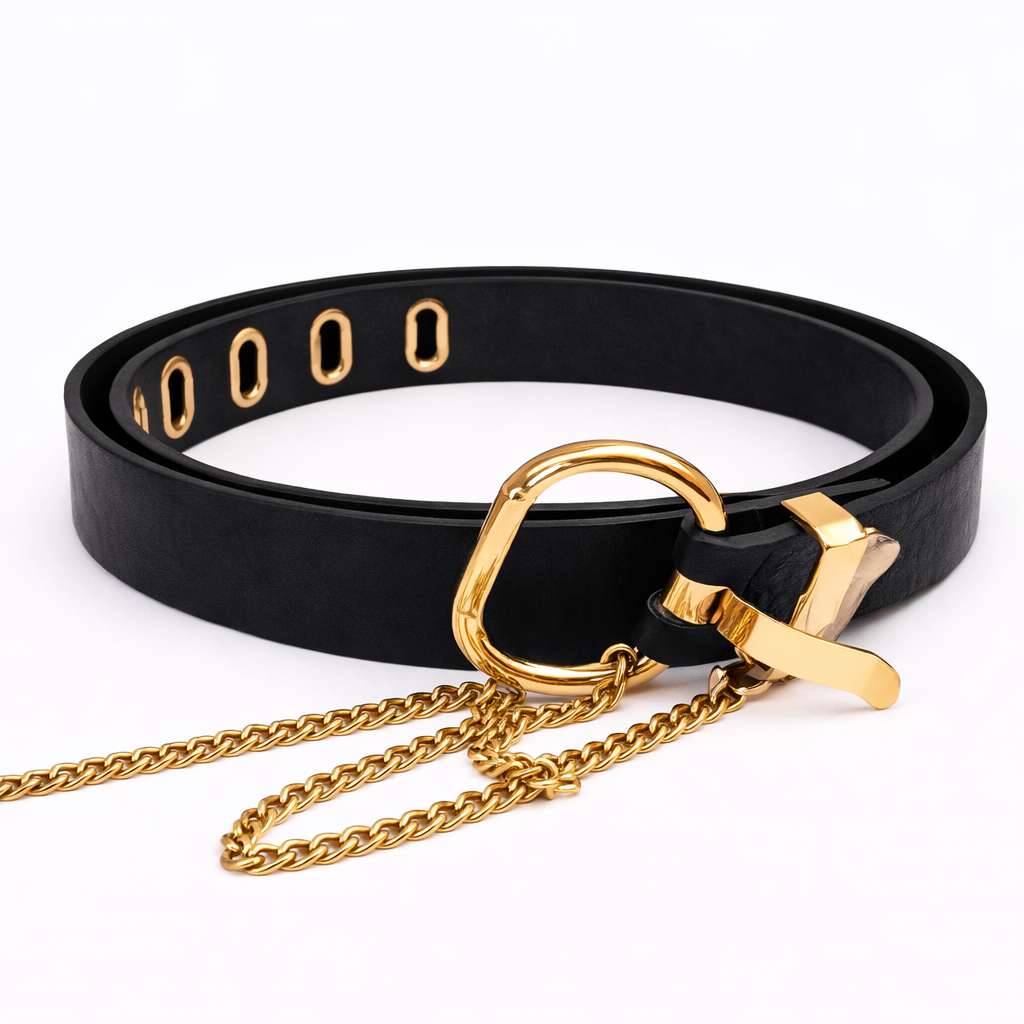 Cinturón Negro con Cadena